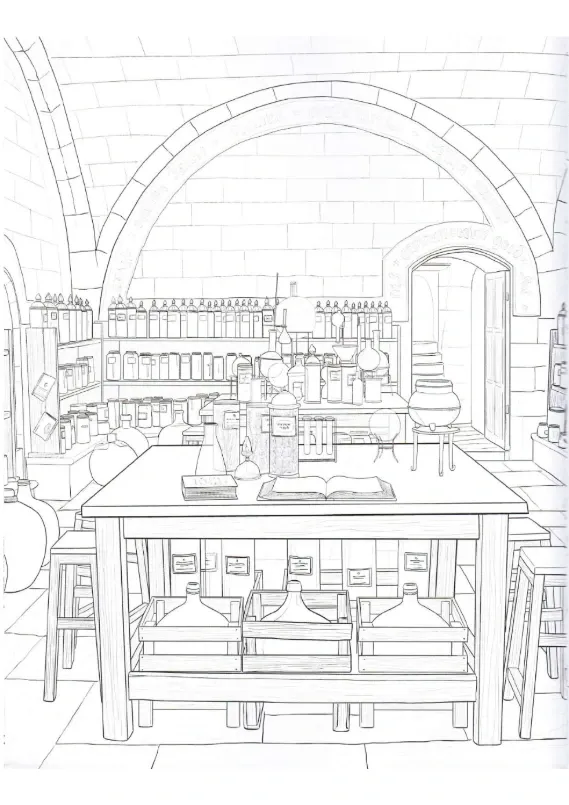 HP Coloring Book - Slytherin Proud_Delete_p3(pdfgear.com).webp