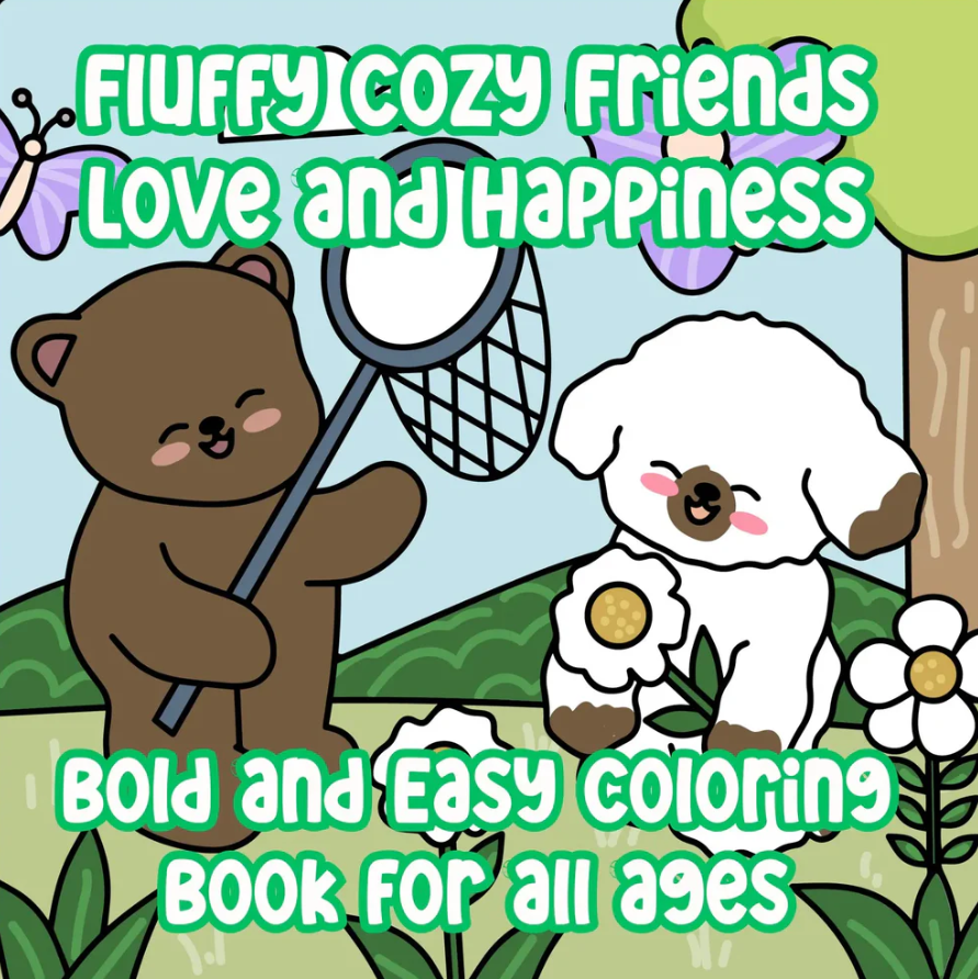 Fluffy Cozy Friends Love